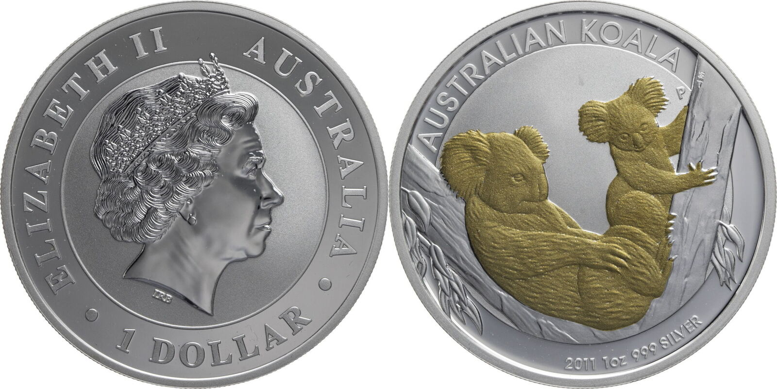 Australien Dollar P Elisabeth Ii Koala Vz St