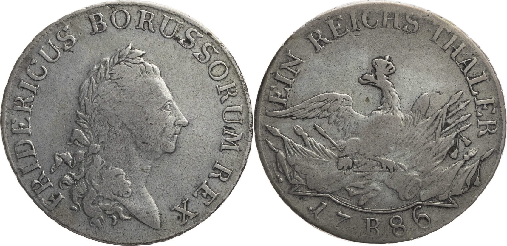 Preussen, Königreich Taler 1786 B Friedrich II. der Große (17401786) s