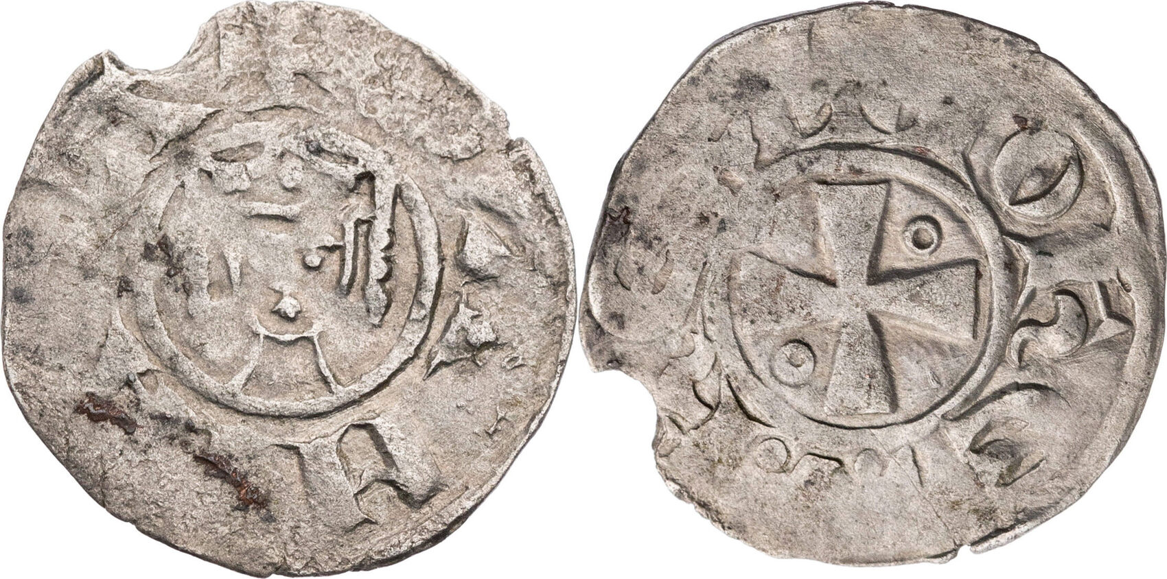 Jerusalem K nigreich Denar O J Kreuzfahrer John Von Brienne 1210 Jerusalem k nigreich denar o j kreuzfahrer john von brienne 1210