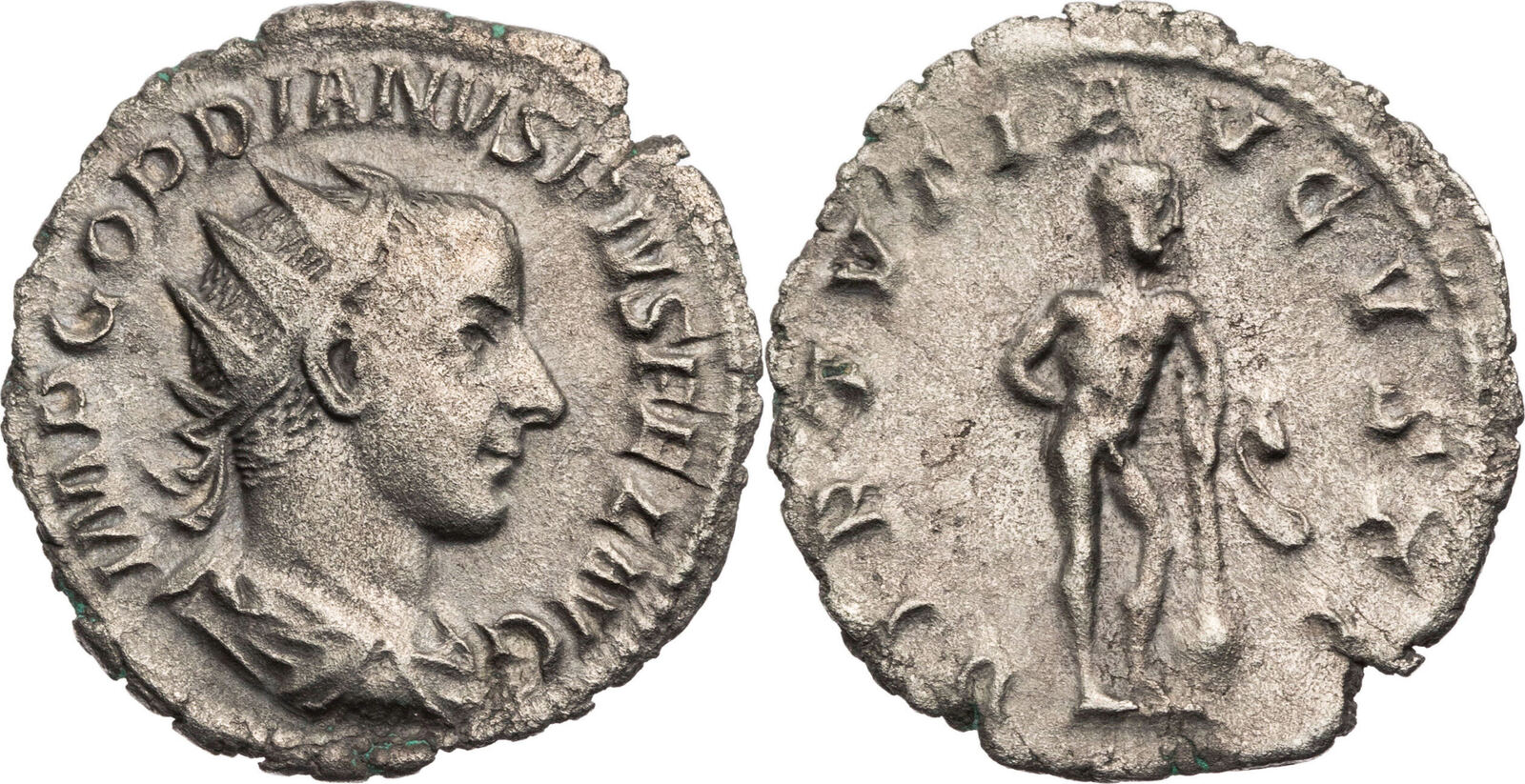 Römische Kaiserzeit Antoninian 241-243 n. Chr. Gordianus III., Büste ...