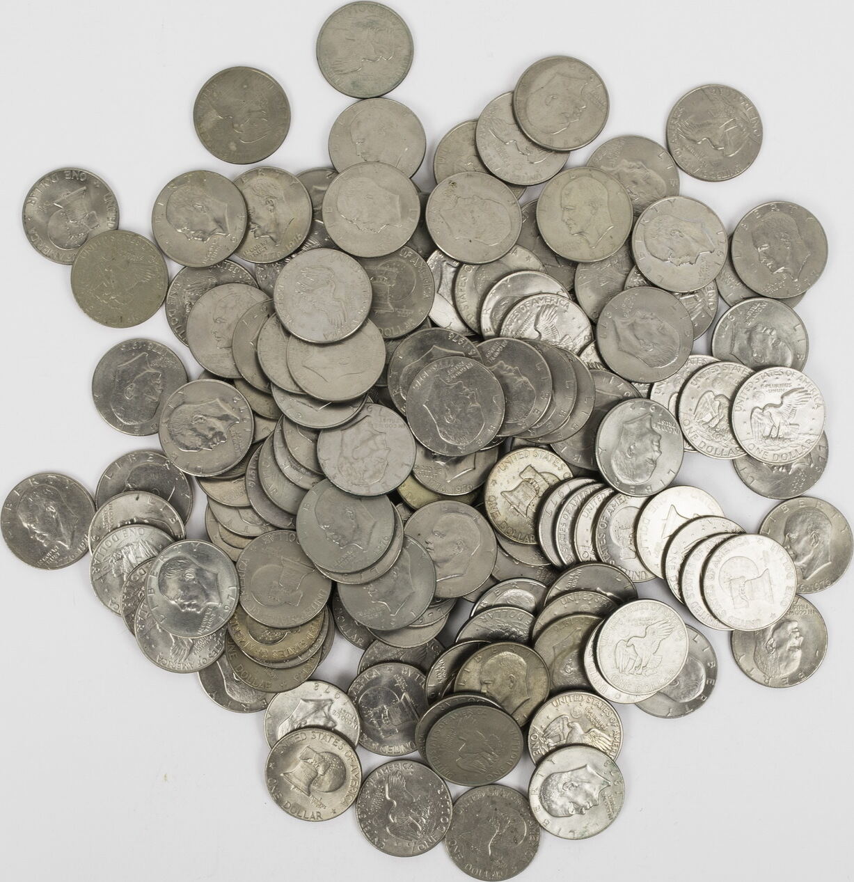 Usa 140 Dollar Div Lot Von 140 Eisenhower Dollar S Vz Ma Shops