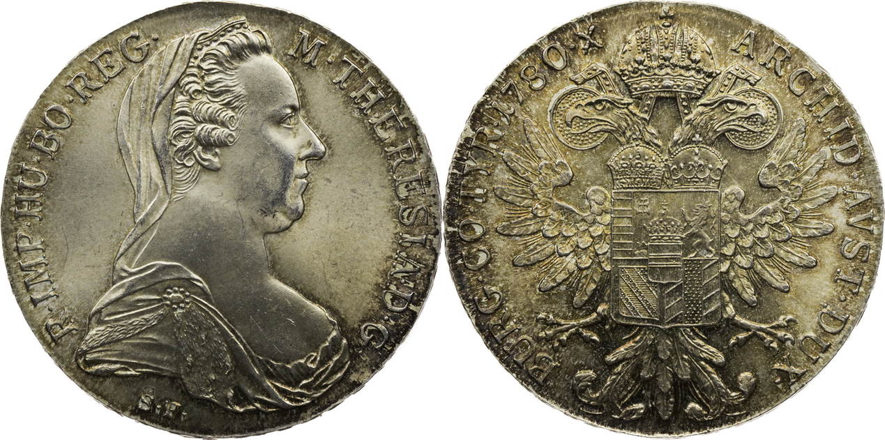 Österreich Thresientaler 1780 X NP Maria Theresia Taler - offizielle ...