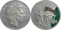 Fiji Inseln 10 Dollars Elisabeth II. (1952-2022) - Fußballweltmeisterschaft 2014 in Brasilien -