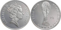 Fiji Islands 2 Dollars Auf die Fussballweltmeisterschaft 2006 in Deutschland -