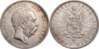 Kaiserreich, Sachsen 5 Mark Albert (1873-1902) - Kursmünze (1875-1889) -