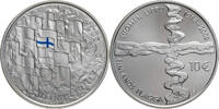 Finnland 10 Euro 90-jähriges Bestehen der finnischen Flagge -