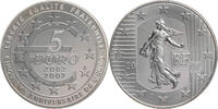 5 Euro 2007 Frankreich, 5. Republik Auf den 5. Jahrestag der Euroeinführung PP