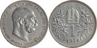 Österreich, Kaiserreich 1 Krone Franz Josef I. (1848-1916) - Kursmünze (1912-1916) -
