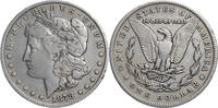 USA 1 Dollar Morgan Dollar - Kursmünze (1878-1921) - 3rd reverse -