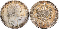 Österreich, Kaiserreich 1/4 Gulden Franz Josef I. (1848-1916) - Kursmünze -