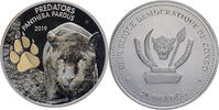 Kongo, Demokratische Republik 20 Francs Schwarzer Panther (Panthera pardus) -