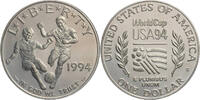 USA 1 Dollar Auf die Fussballweltmeisterschaft 1994 in den USA -
