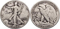 USA 1/2 Dollar Walking Liberty Half Dollar - Kursmünze (1916-1947) -
