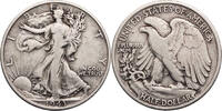 USA 1/2 Dollar Walking Liberty Half Dollar - Kursmünze (1916-1947) -