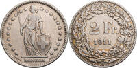 Schweiz 2 Franken Helvetia - Kursmünze (1874-1967) -
