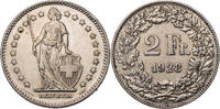 Schweiz 2 Franken Helvetia - Kursmünze (1874-1967) -