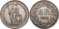 Schweiz 2 Franken Helvetia - Kursmünze (1874-1967) -