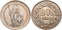 Schweiz 2 Franken Helvetia - Kursmünze (1874-1967) -