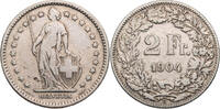 Schweiz 2 Franken Helvetia - Kursmünze (1874-1967) -