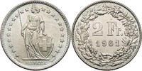 Schweiz 2 Franken Helvetia - Kursmünze (1874-1967) -