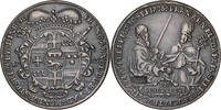 Paderborn / Münster Medaille Medaille nach dem Reichstaler von Franz Arnold von Metternich (1706-1718) -