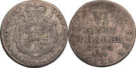 Paderborn, Bistum 1/6 Taler Wilhelm Anton von der Asseburg (1763-1782) -