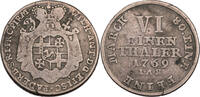 Paderborn, Bistum 1/6 Taler Wilhelm Anton von der Asseburg (1763-1782) -
