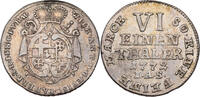 Paderborn, Bistum 1/6 Taler Wilhelm Anton von der Asseburg (1763-1782) -