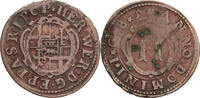 Paderborn, Bistum 2 Pfennig Hermann Werner von Metternich (1683-1704) -