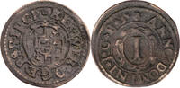 Paderborn, Bistum 1 Pfennig Hermann Werner von Metternich (1683-1704) -