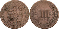 Paderborn, Bistum 4 Pfennig Franz Arnold von Metternich (1704-1718) -