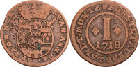 Paderborn, Bistum 1 Pfennig Franz Arnold von Metternich (1704-1718) -