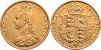 Großbritannien Half Sovereign Victoria (1837-1901) - Kursmünze (1887-1893) -