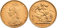 Grossbritannien 1 Sovereign Victoria (1837-1901) - Kursmünze (1887-1892) -