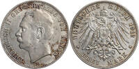 Kaiserreich, Baden 3 Mark Friedrich II. (1907-1918) - Kursmünze (1908-1915) -