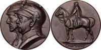 Kaiserreich, Chemnitz Medaille Auf die Enthüllung des Kaiser Wilhelm-Denkmals von Hahn -