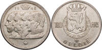 Belgien 100 Frank (100 Francs) Leopold I., Leopold II., Albert I. und Leopold III. -