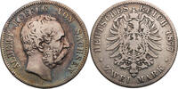 Kaiserreich, Sachsen 2 Mark Albert von Sachsen (1873-1902) -
