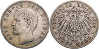 Kaiserreich, Bayern 5 Mark Otto (1886-1913) - Kursmünze (1891-1913) -