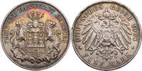 Kaiserreich, Hamburg 5 Mark Kursmünze (1891-1913) -