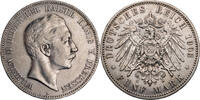 Kaiserreich, Preussen 5 Mark Wilhelm II. (1888-1918) - Kursmünze (1891-1908) -