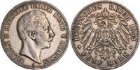 Kaiserreich, Preussen 5 Mark Wilhelm II. (1888-1918) - Kursmünze (1891-1908) -