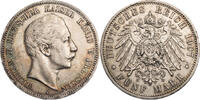 Kaiserreich, Preussen 5 Mark Wilhelm II. (1888-1918) - Kursmünze (1891-1908) -