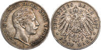 Kaiserreich, Preussen 5 Mark Wilhelm II. (1888-1918) - Kursmünze (1891-1908) -