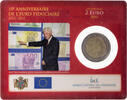 2 Euro 2012 Luxemburg Henri - 10 Jahre Wirtschafts- und Währungsunion / WWU st in Coincard
