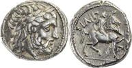 Makedonien Tetradrachme Schönes Stück! Philipp II / Amphipolis