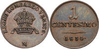 RDR, Mailand 1 Centesimo Franz II. (I.) (1792-1835) - Kursmünze -