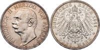 Kaiserreich, Anhalt 3 Mark Friedrich II. (1904-1918) -