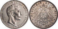 Kaiserreich, Preussen 3 Mark Wilhelm II. (1888-1918) - Kursmünze (1905-1912) -