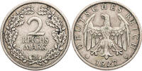 Weimarer Republik 2 Reichsmark Kursmünze (1925-1931) -